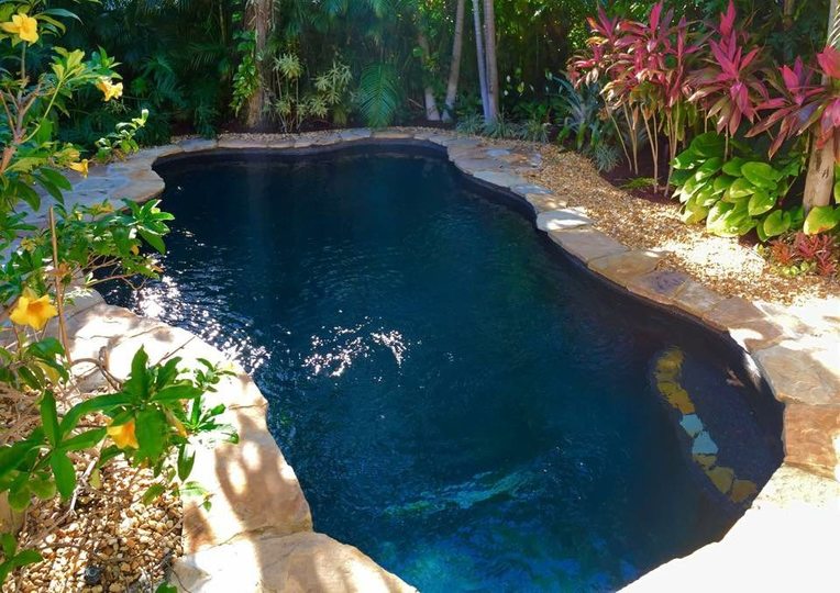 Beautiful Villa with Lagoon Style Pool in West Palm Beach , West Palm Beach Villa 1183