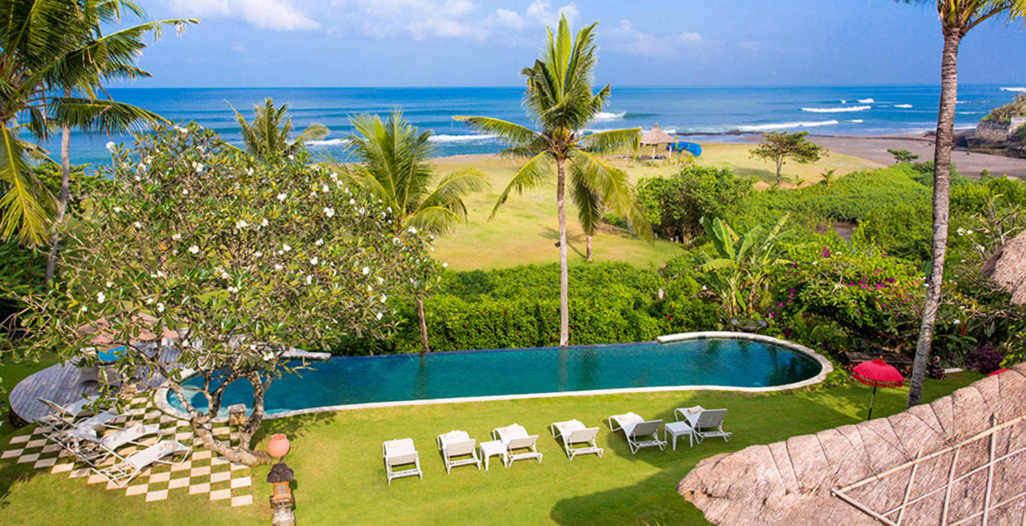 Elegant Beachfront Escape with Pool – Bali Villa 1046