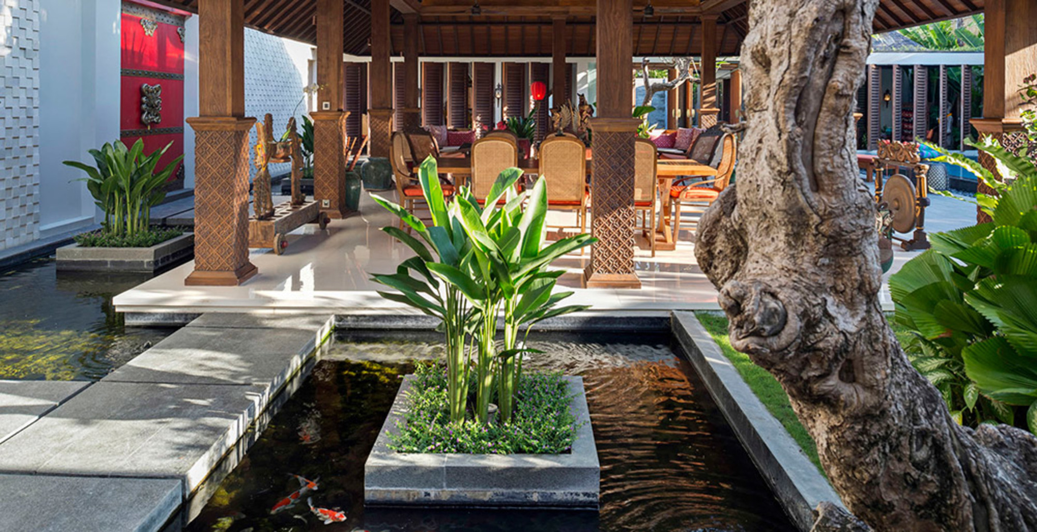 Serene luxury in lush gardens, Bali Villa 1124