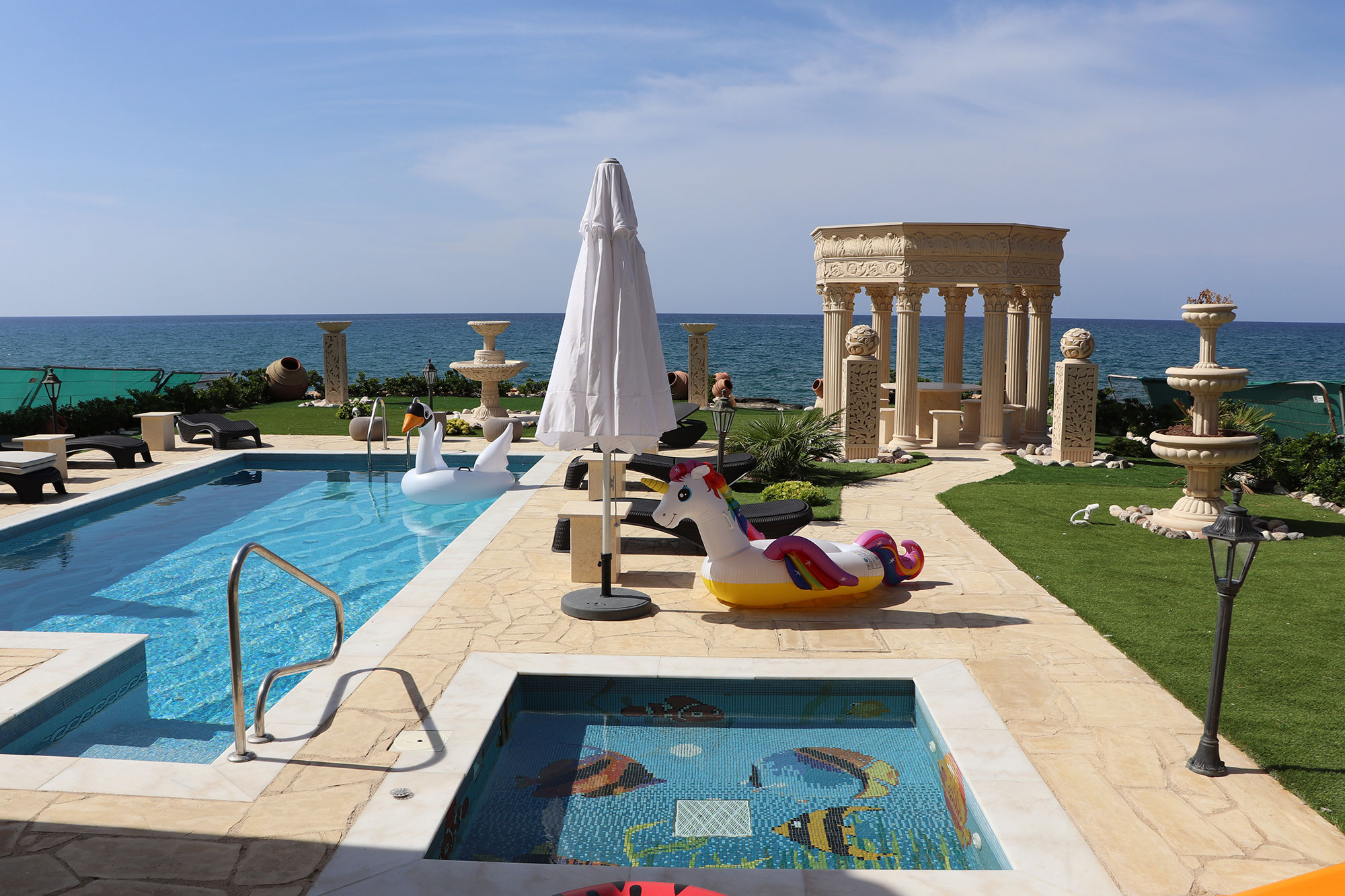 5 Star Private Cyprus Villa on the Beach, Paphos Villa 1410