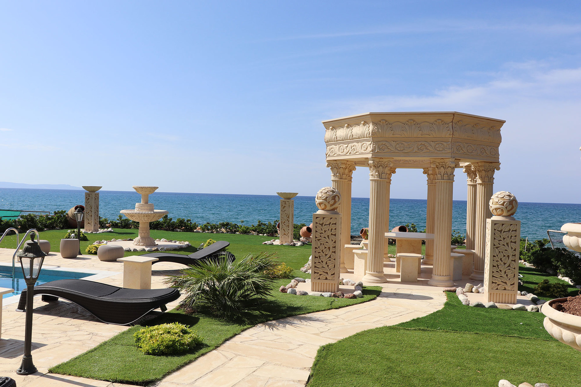 5 Star Private Cyprus Villa on the Beach, Paphos Villa 1410