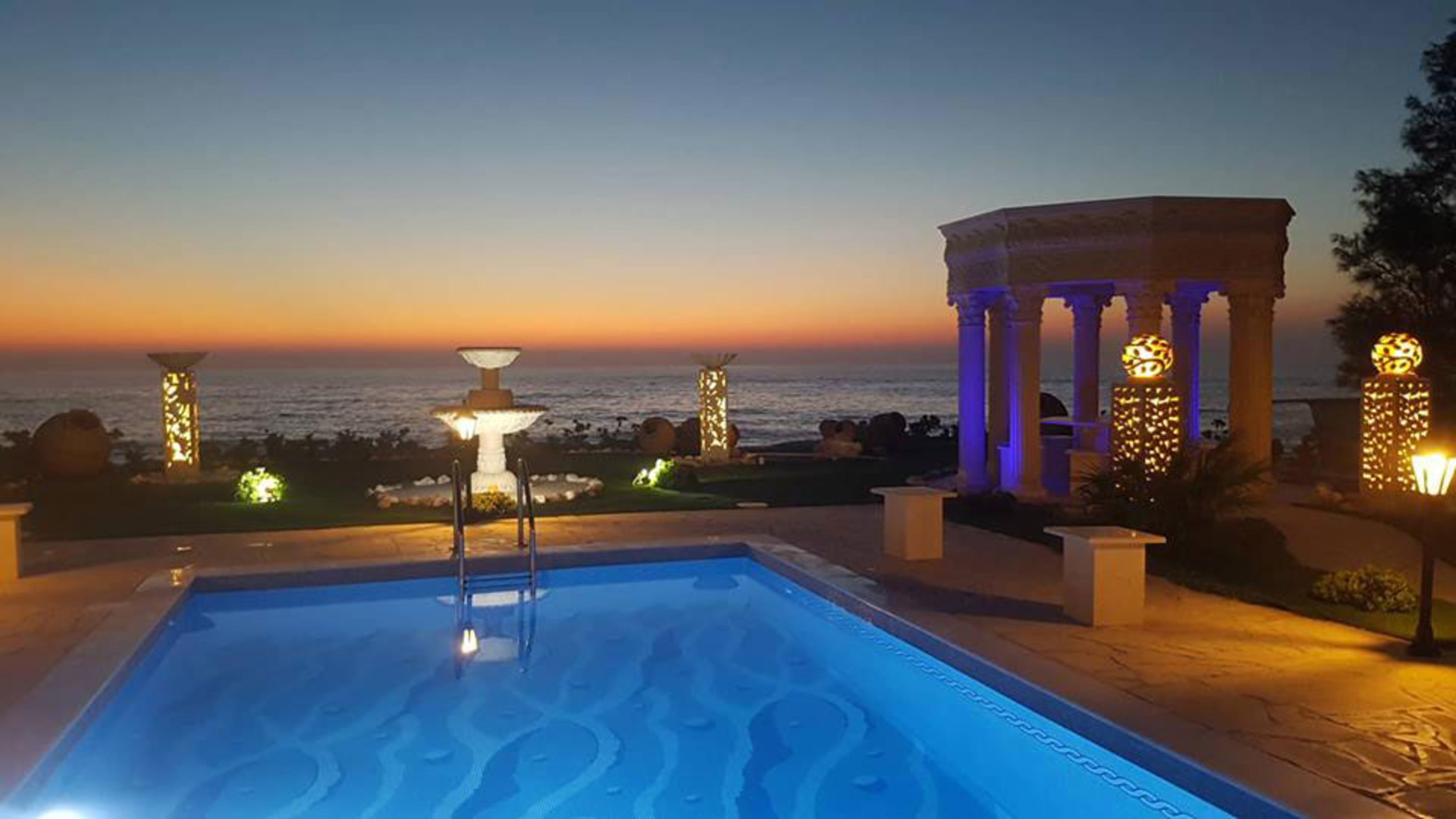 5 Star Private Cyprus Villa on the Beach, Paphos Villa 1410