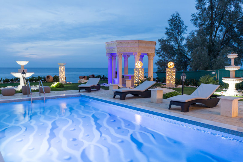 5 Star Private Cyprus Villa on the Beach, Paphos Villa 1410
