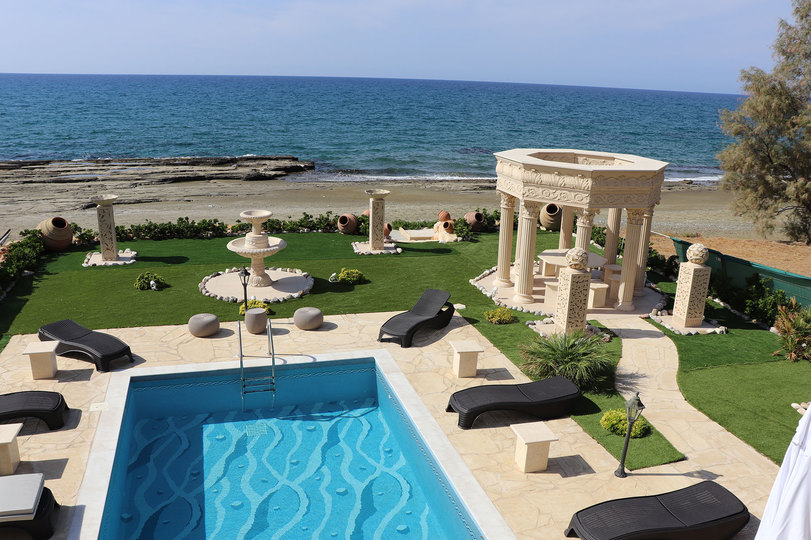Imagine Renting Your Own 5-Star Private Cyprus Villa on the Beach, Paphos Villa 1411