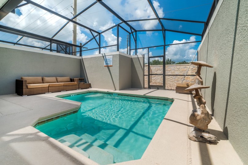 At Last You and Your Family can Rent a Luxury Home on Storey Lake Resort with a Private Pool, Townhome Orlando 1002