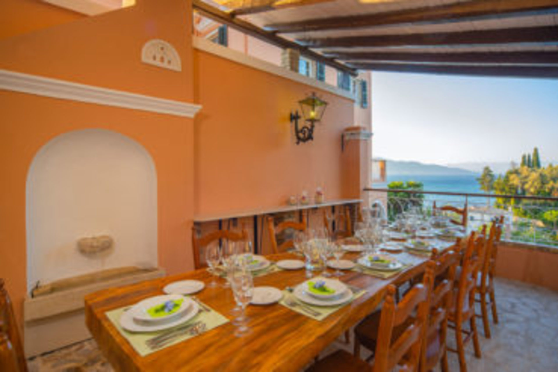 Private Pool & Breathtaking Views, Corfu Villa 1000