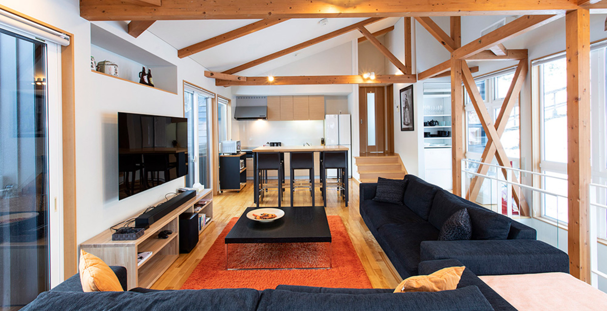 Luxury 2 Bed Ski Chalet with Hot tub, Niseko Chalet 1007