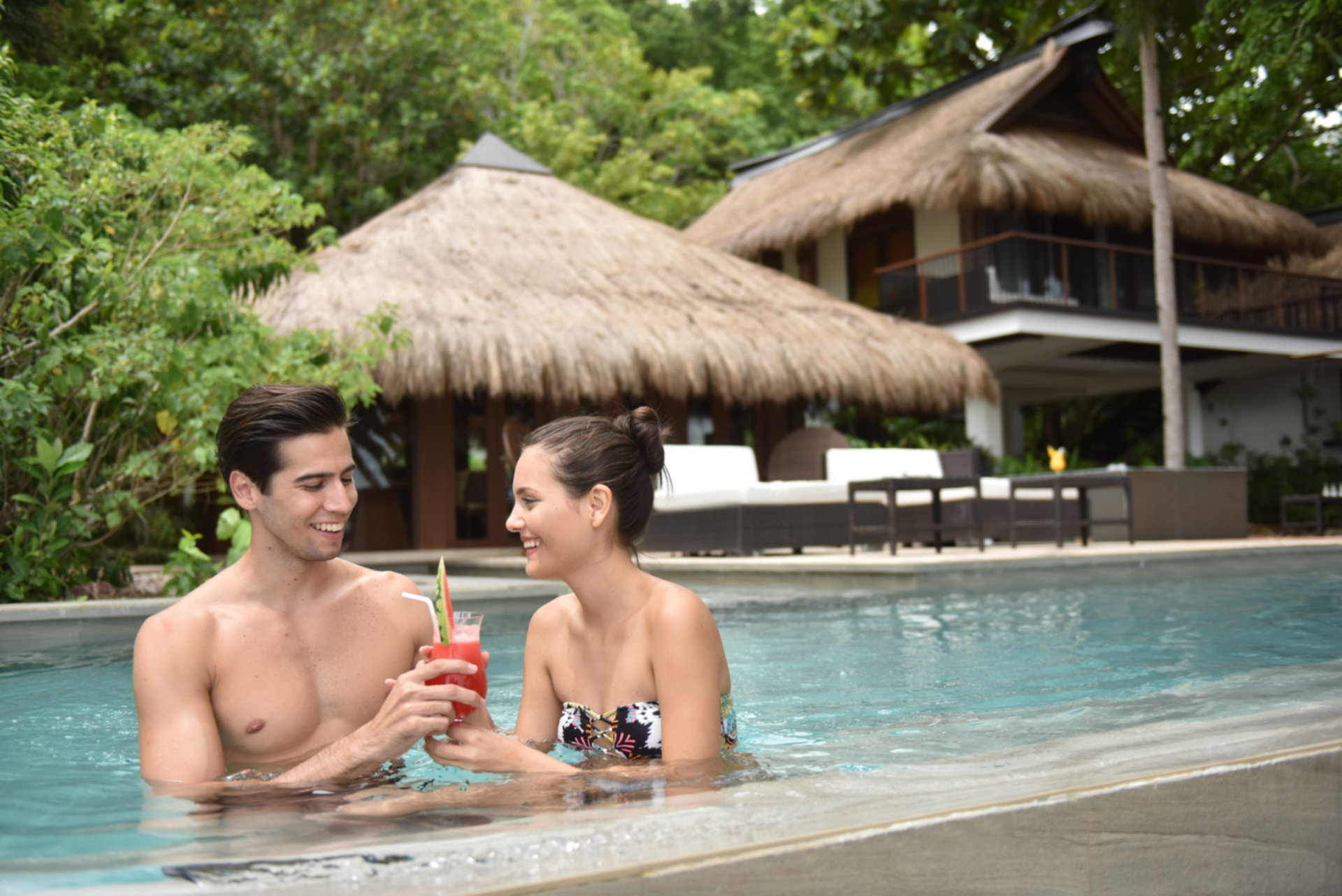 Luxury Beachfront Villa on Pangulasian Island Resort, El Nido Villa 1013
