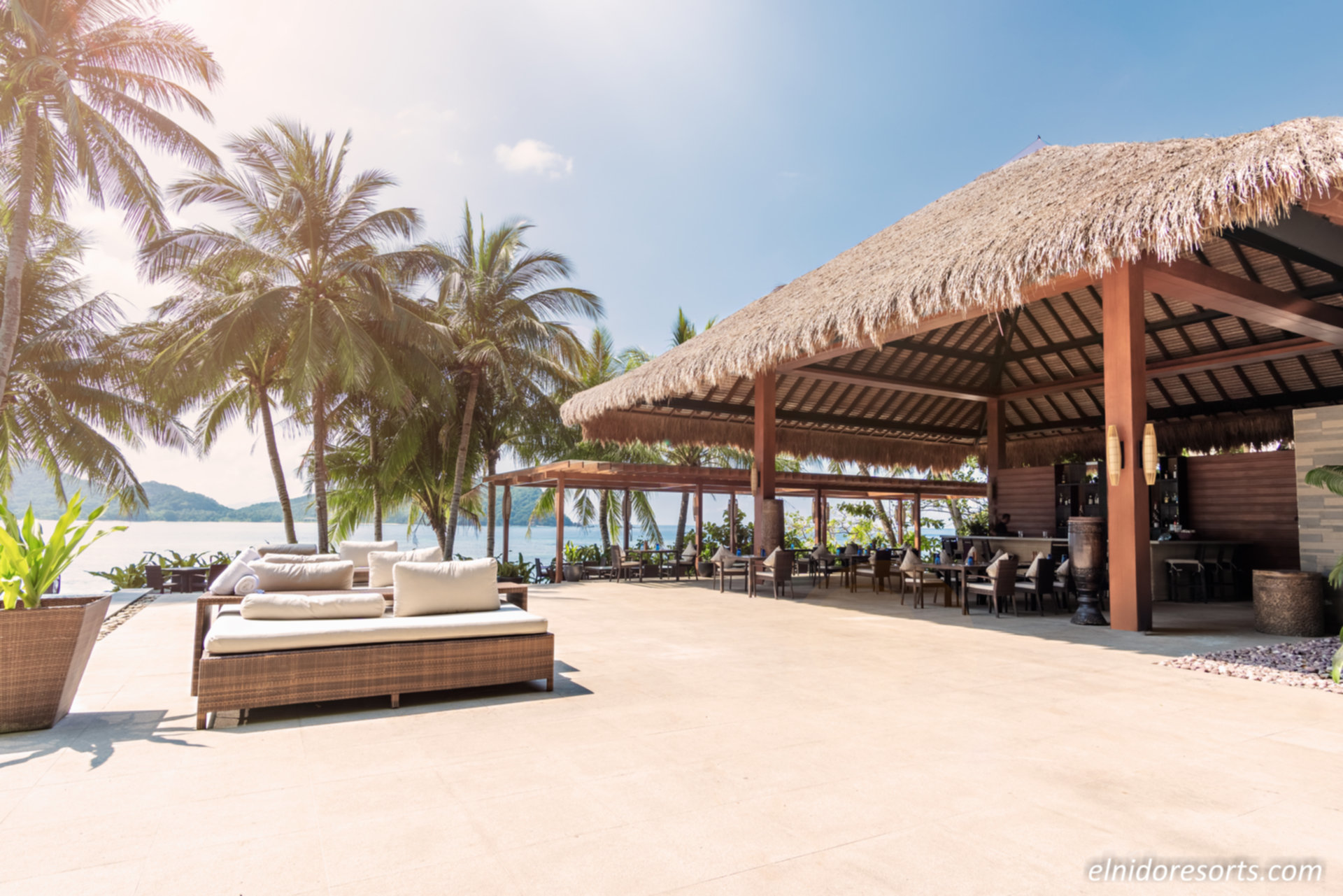 Luxury Beachfront Villa on Pangulasian Island Resort, El Nido Villa 1013