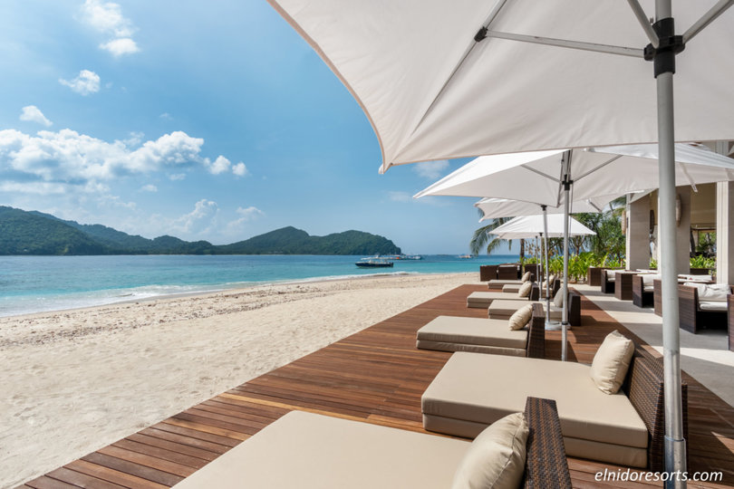 Luxury Beachfront Villa on Pangulasian Island Resort, El Nido Villa 1013
