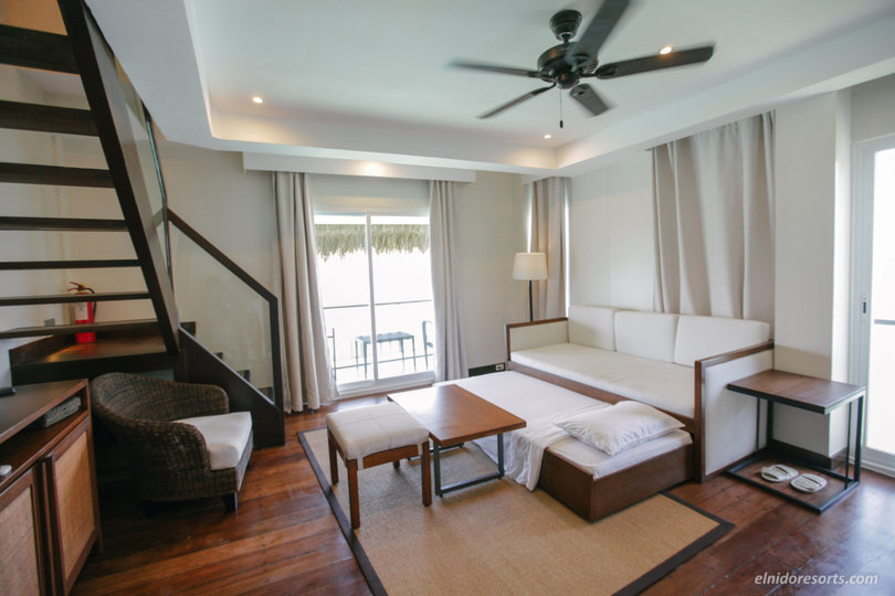 5 Star Exclusive Water Cottage on Apulit Island Resort, El Nido Cottage 1001