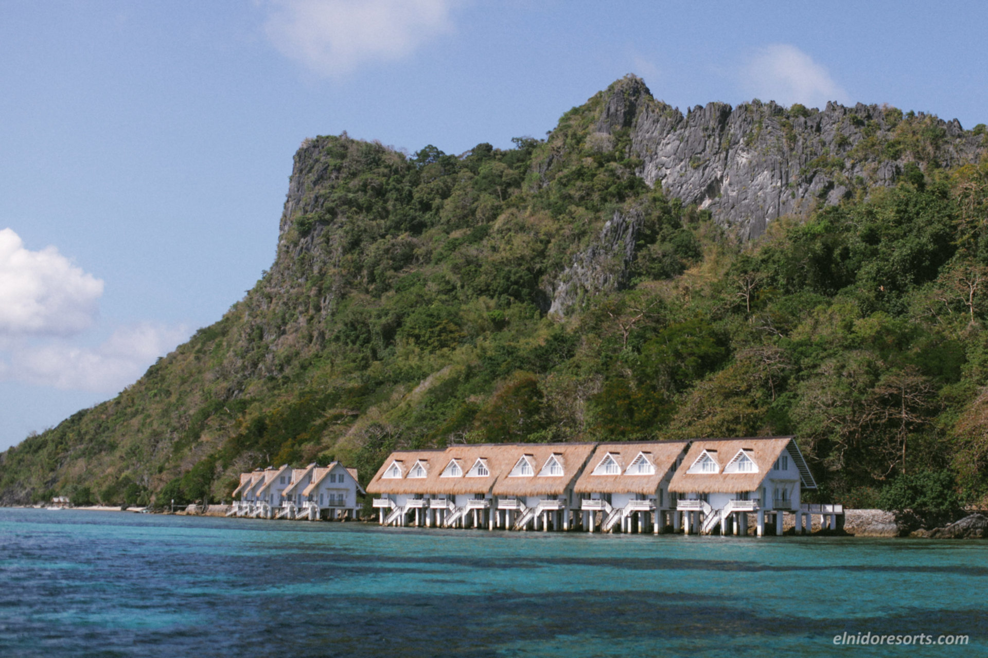 Beautiful 5 Star Loft Water Cottage with Sea Views on Apulit Island Resort, El Nido Cottage 1002