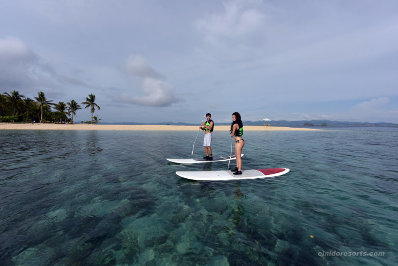 Beautiful 5 Star Loft Water Cottage with Sea Views on Apulit Island Resort, El Nido Cottage 1002