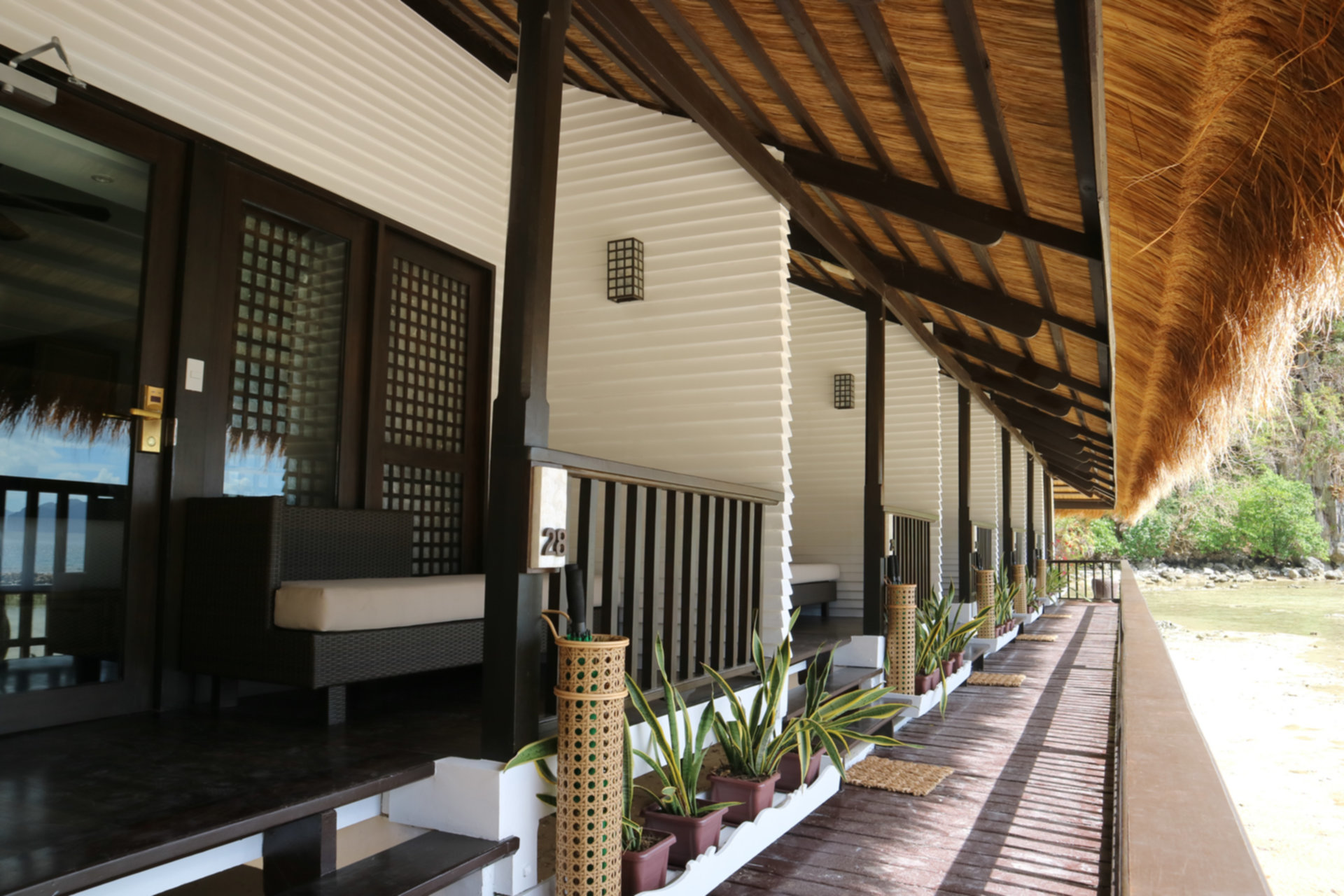 The Ultimate Deluxe Seaview Cottage on Miniloc Island Resort, El Nido Cottage 1016