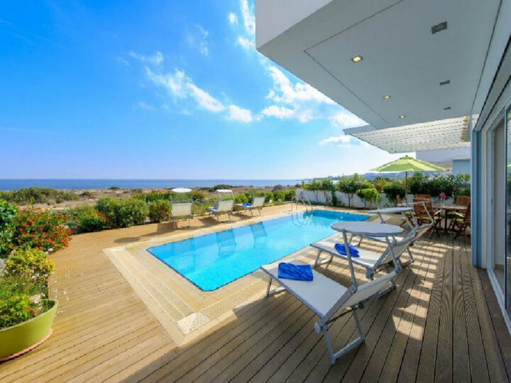 How to Rent Your Own Beachfront Villa, Protaras Villa 1462, Protaras, Cyprus