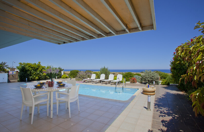 How to Rent Your Own Beachfront Villa, Protaras Villa 1463, Protaras, Cyprus
