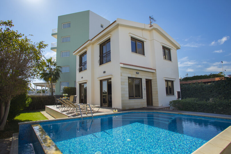 Imagine Your Family Renting This Contemporary Style Villa, Protaras Villa 1466, Fig Tree Bay, Cyprus