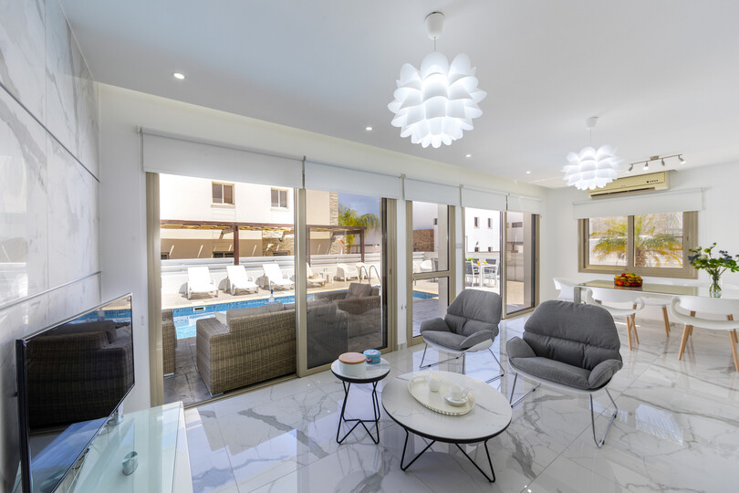 You and Your Family will Love this 5 Star Villa with Private Pool, Protaras Villa 1500