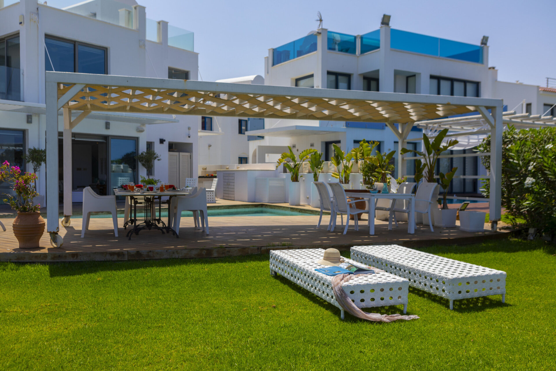 5 Star Villa Protaras Beachfront Dream - Ultimate Seafront Escape