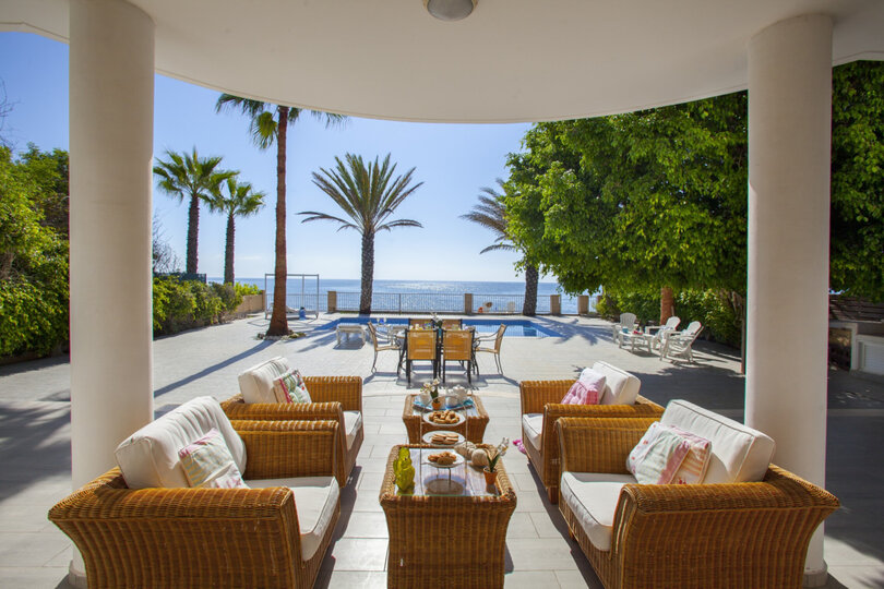 Imagine Your Family Renting This Luxury Beachfront Villa, Larnaca Villa 1399, Perivolia, Cyprus