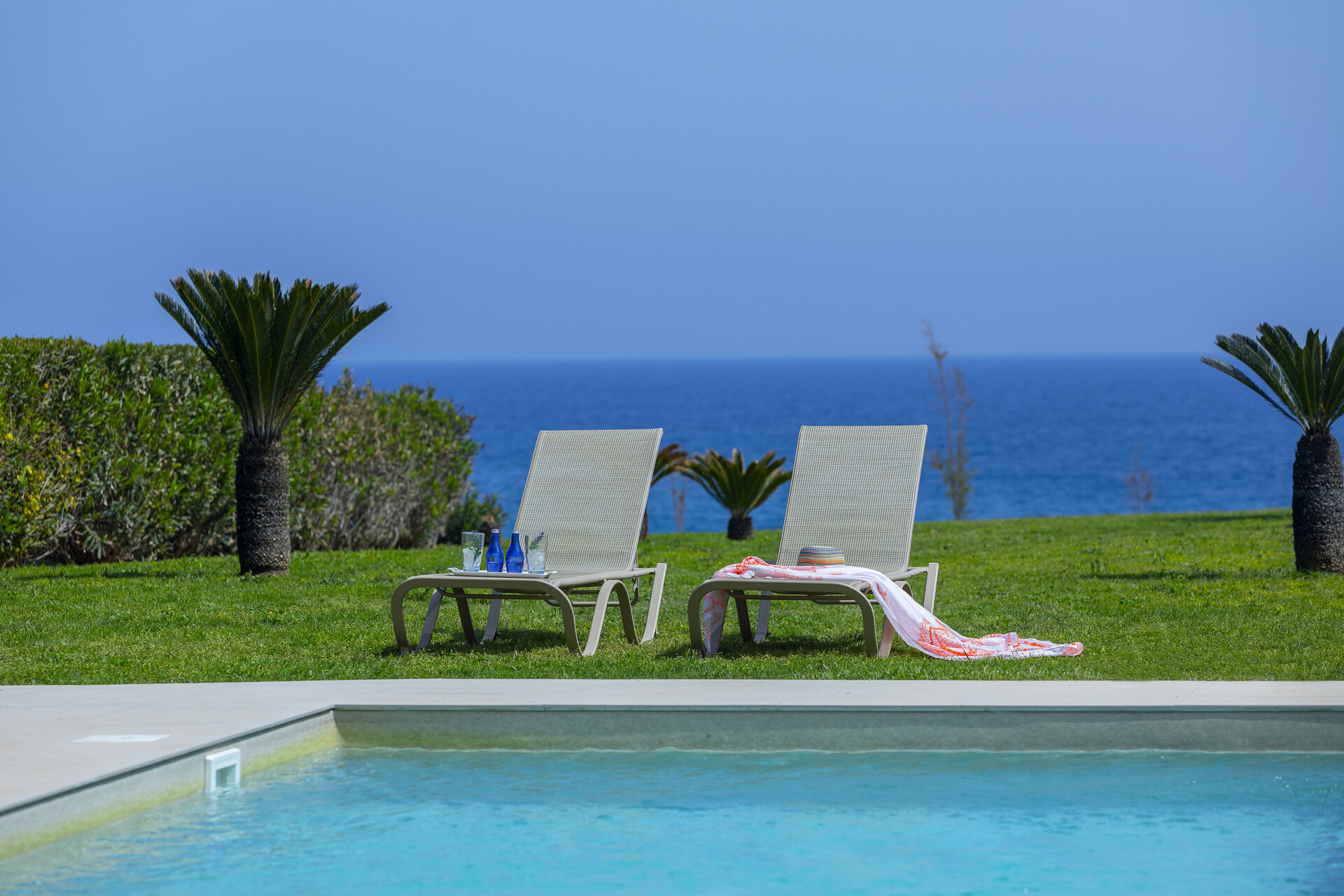 You and Your Family will Love this 5 Star Beachfront Villa, Protaras Villa 1536