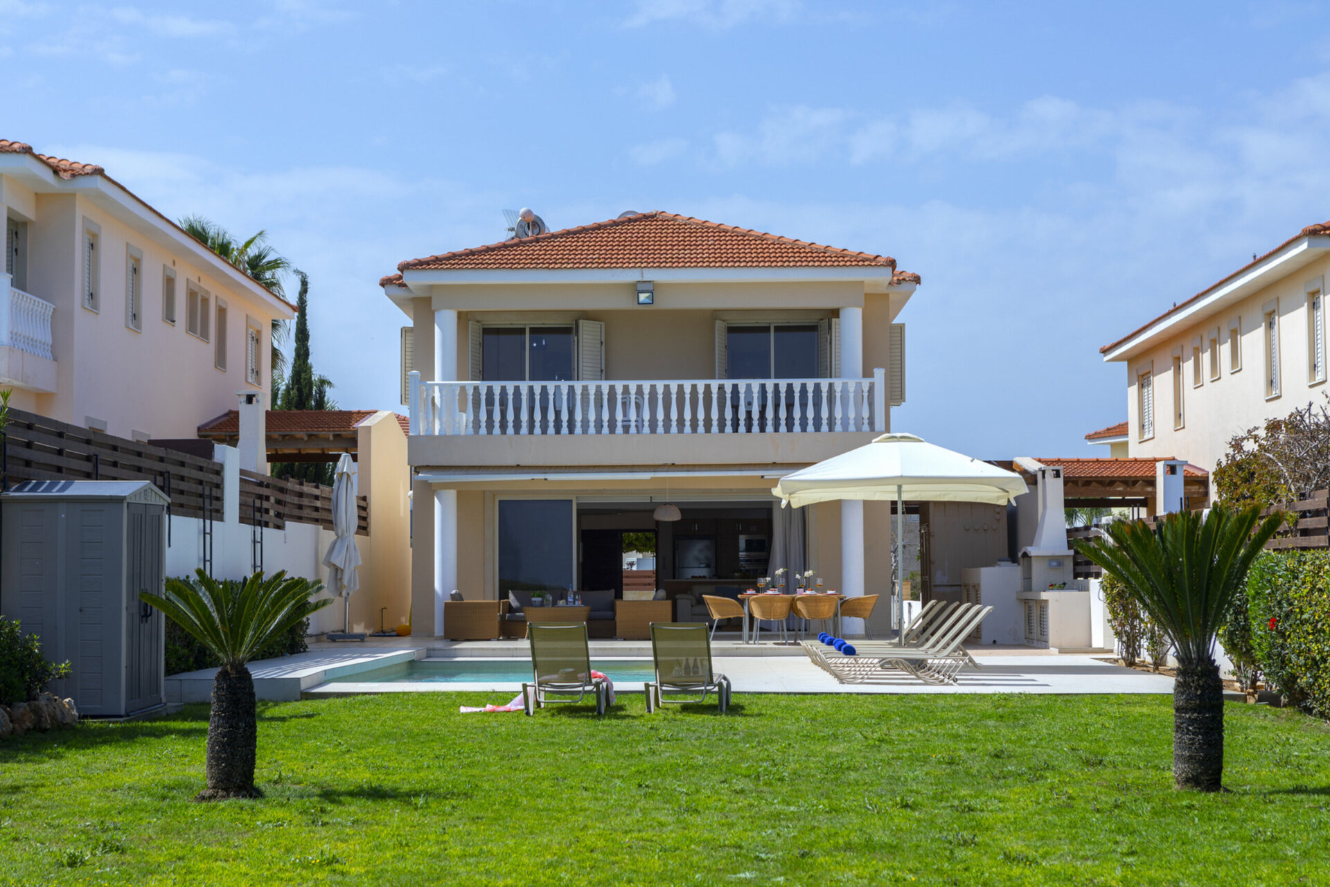 You and Your Family will Love this 5 Star Beachfront Villa, Protaras Villa 1536