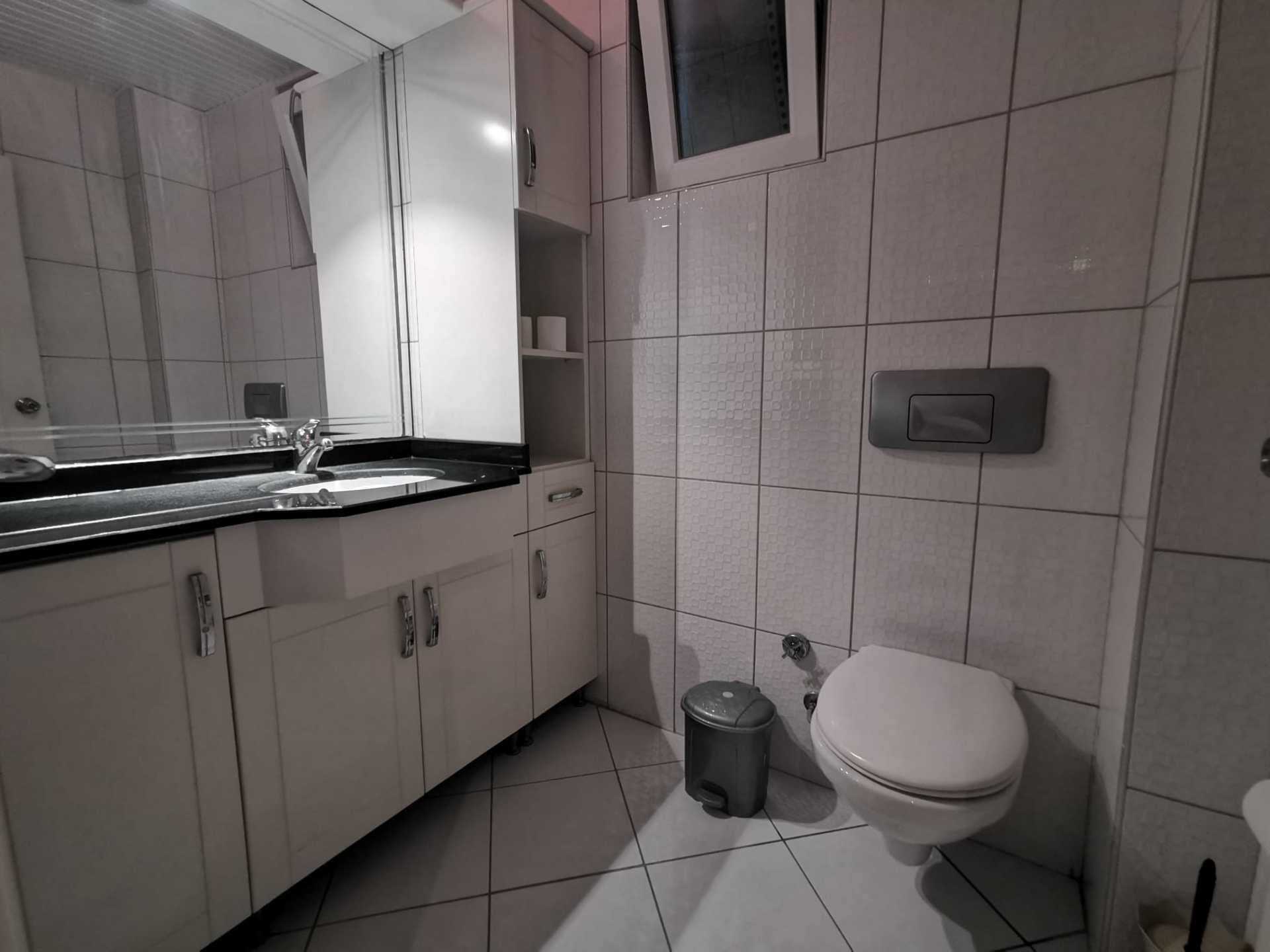 WC, just off the living room area