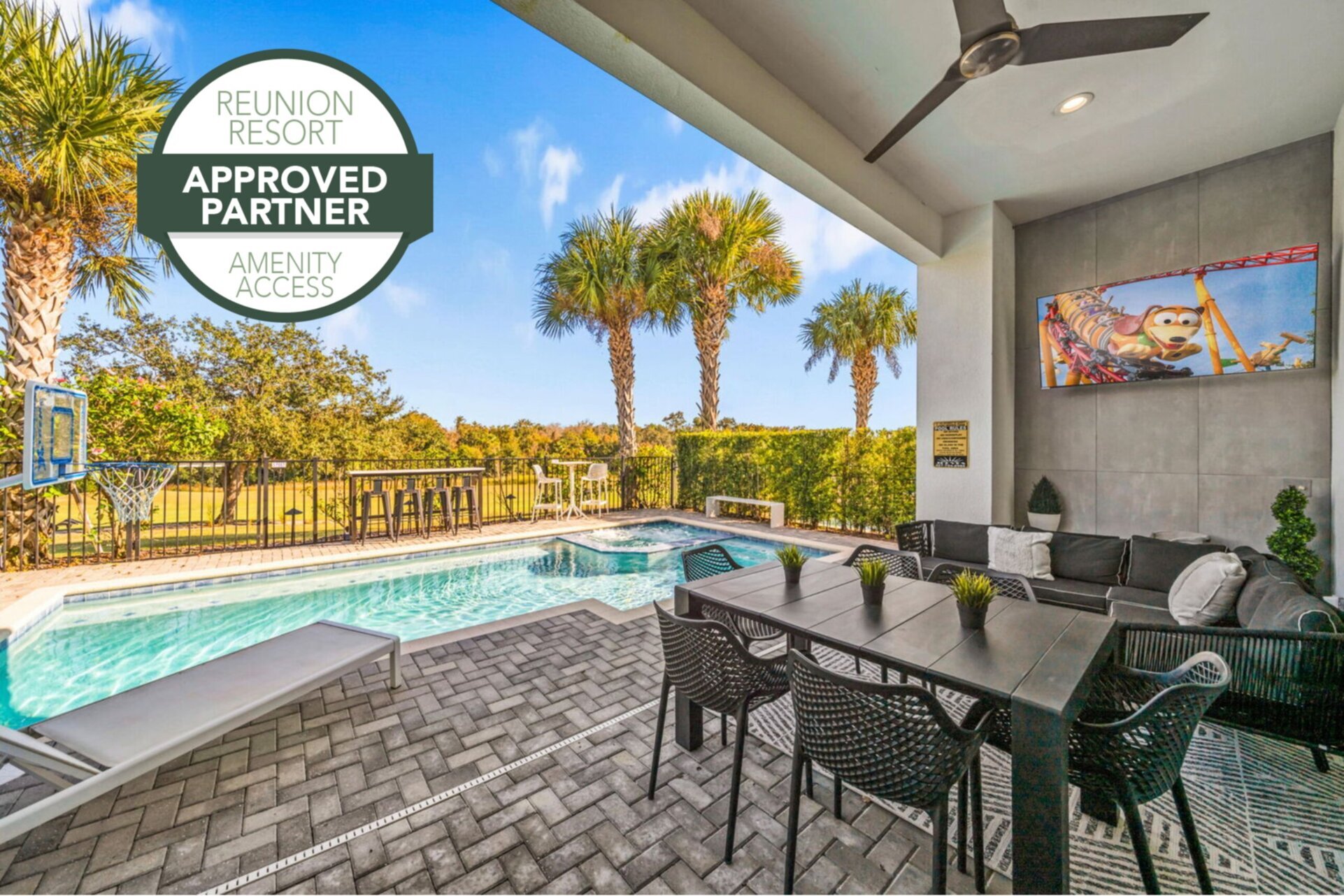 Luxury Villa on Reunion Resort and Spa with a Private Pool, Orlando Villa 5473
