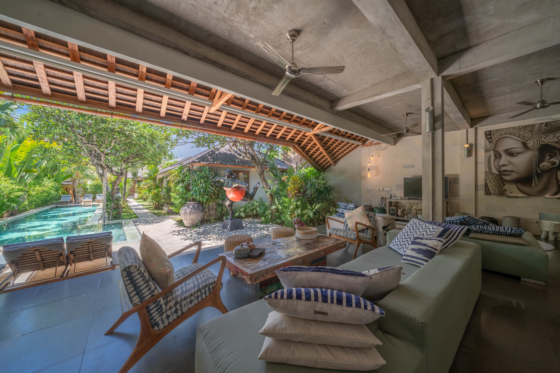 Luxury 4-Bedroom Getaway Near Double Six Beach, Bali Villa 2116