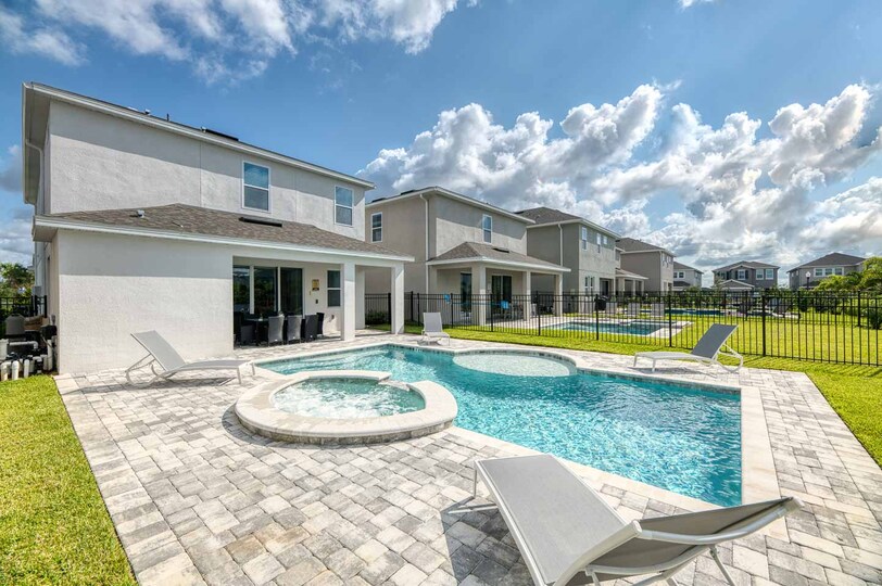 Perfect 5 Bedroom Villa on Encore Resort at Reunion, Orlando Villa 5595