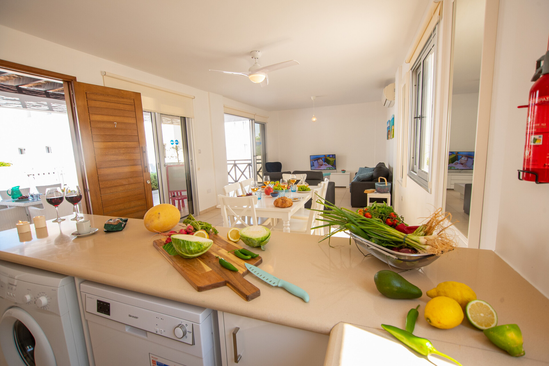 Renting a Luxury 3BR Beach Villa, Famagusta Villa 1020