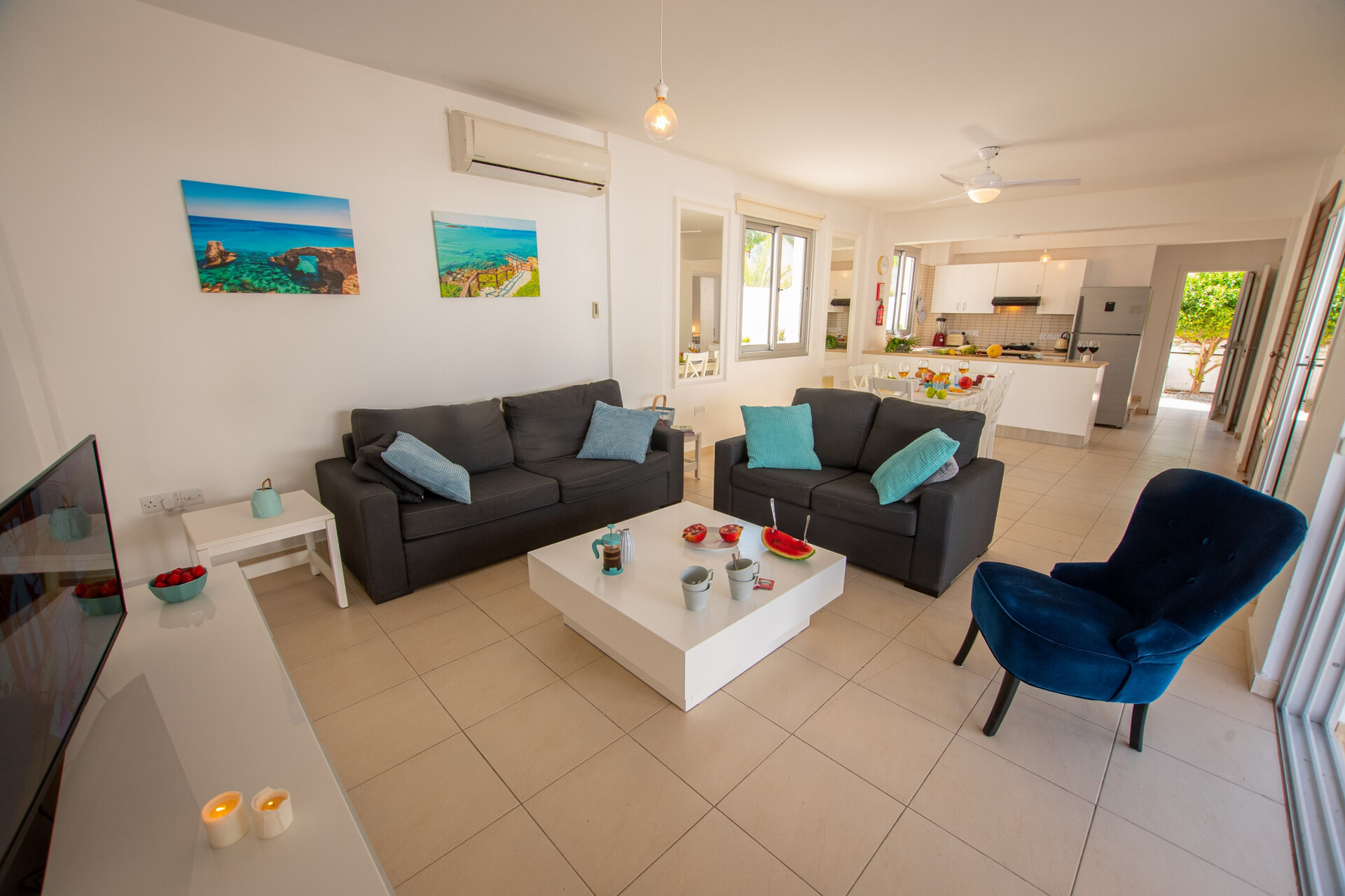 Renting a Luxury 3BR Beach Villa, Famagusta Villa 1020