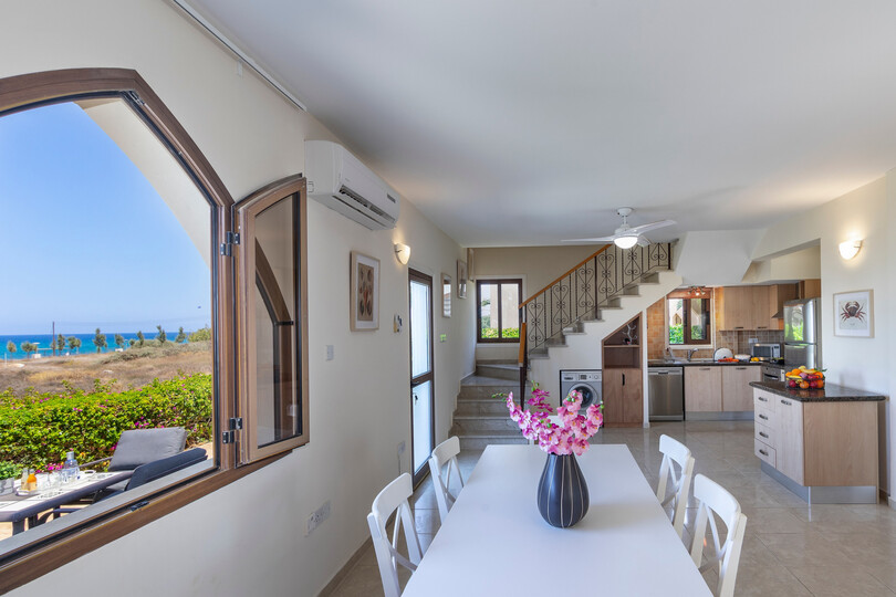 Luxury 4BR Beach Villa Rental, Famagusta Villa 1022