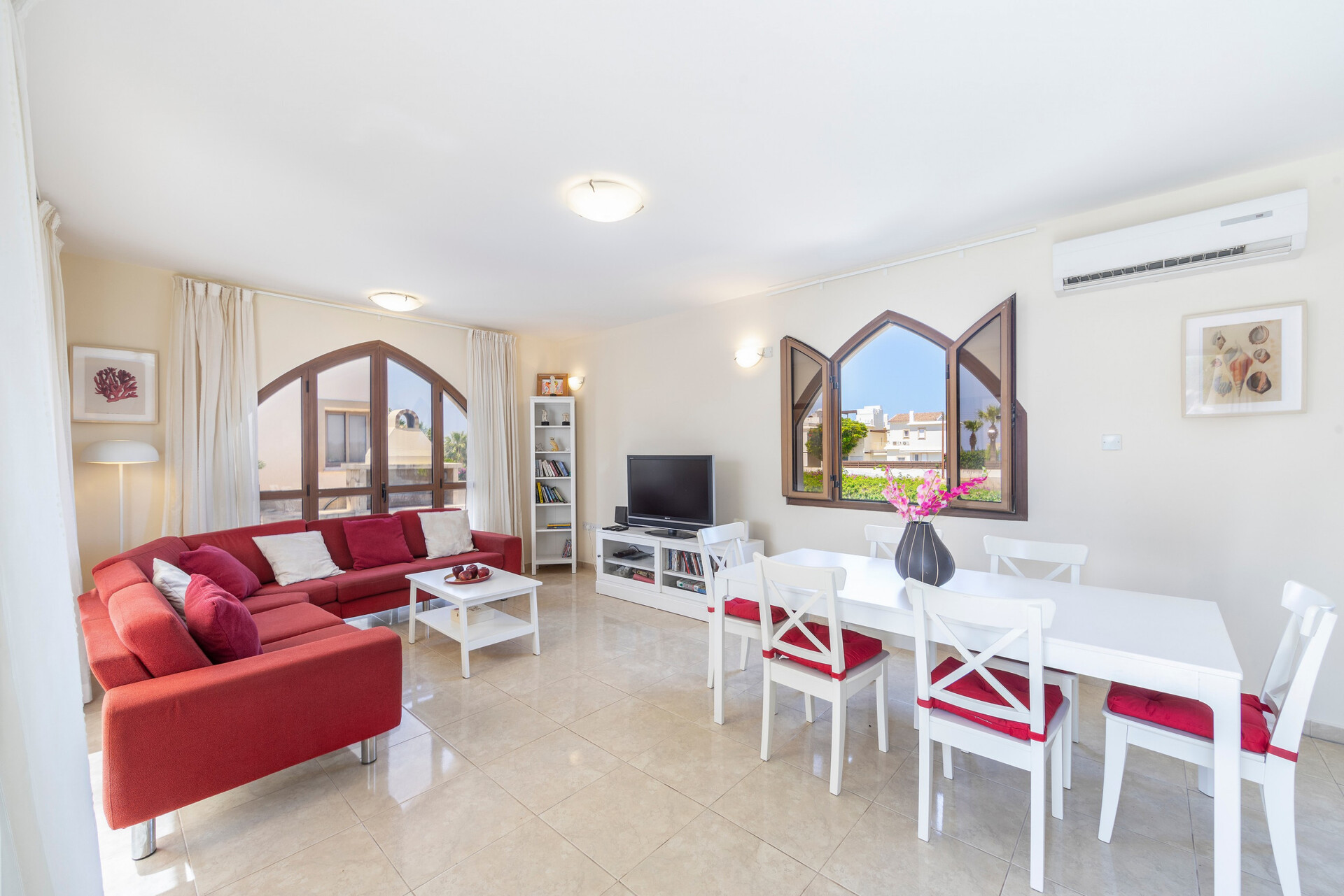 Luxury 4BR Beach Villa Rental, Famagusta Villa 1022