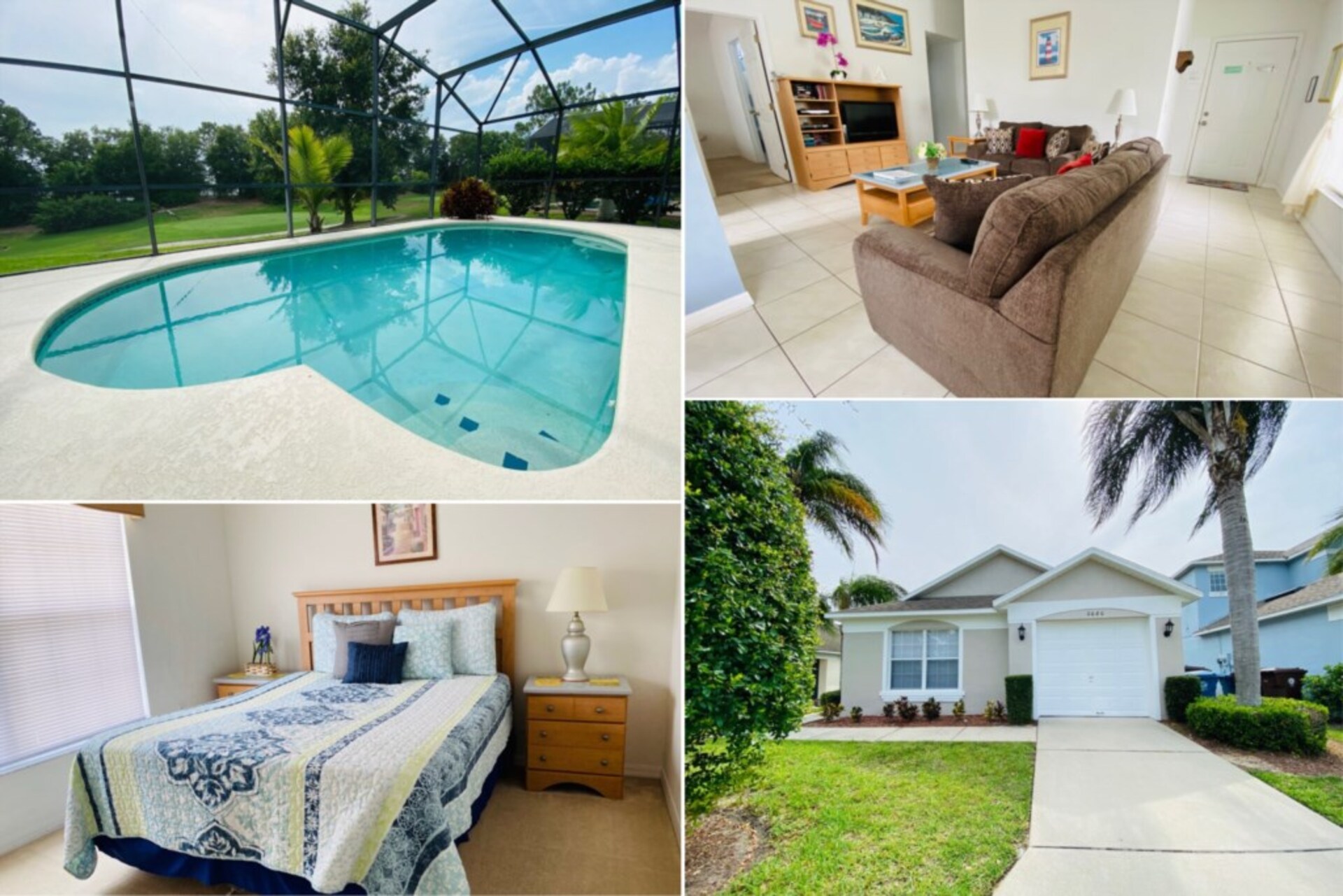 Luxury Villa with Fantastic Private Pool on The Abbey at West Haven, Florida Villa 6042