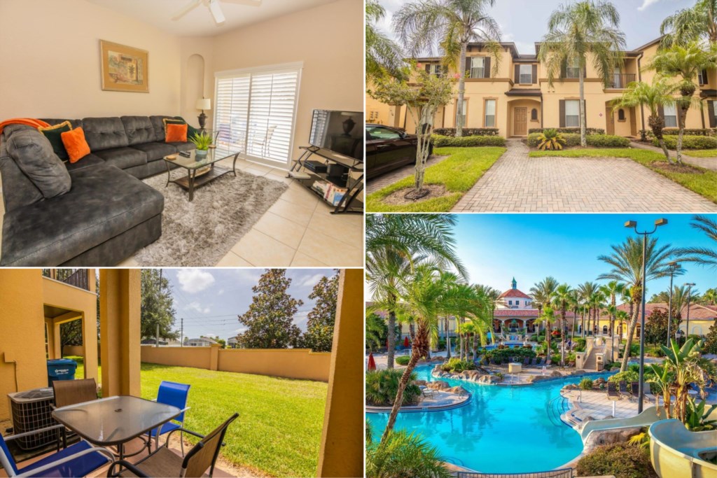 5 Star Townhouse in one of the most Prestigious Areas in Regal Palms Resort, Florida Townhouse 4070