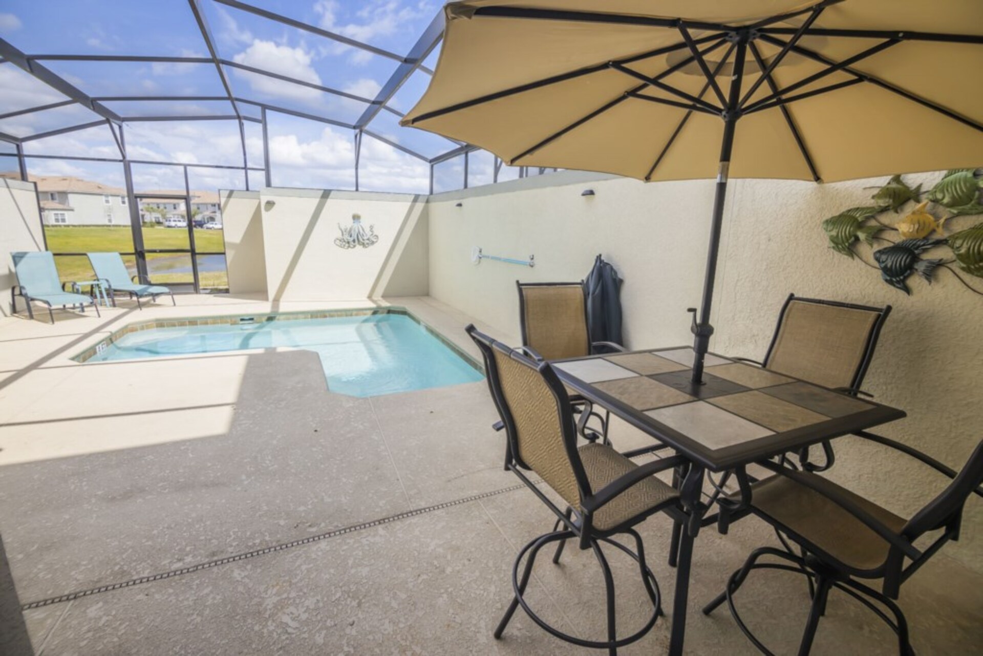 Luxury Townhome with Fantastic Private Pool on Storey Lake Resort, Florida Townhome 6074