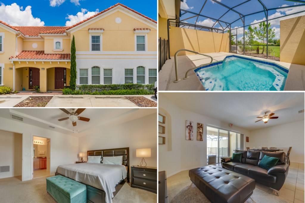 Exclusive Holiday Townhome on Solterra Resort, minutes from Disney, Florida Townhome 6083