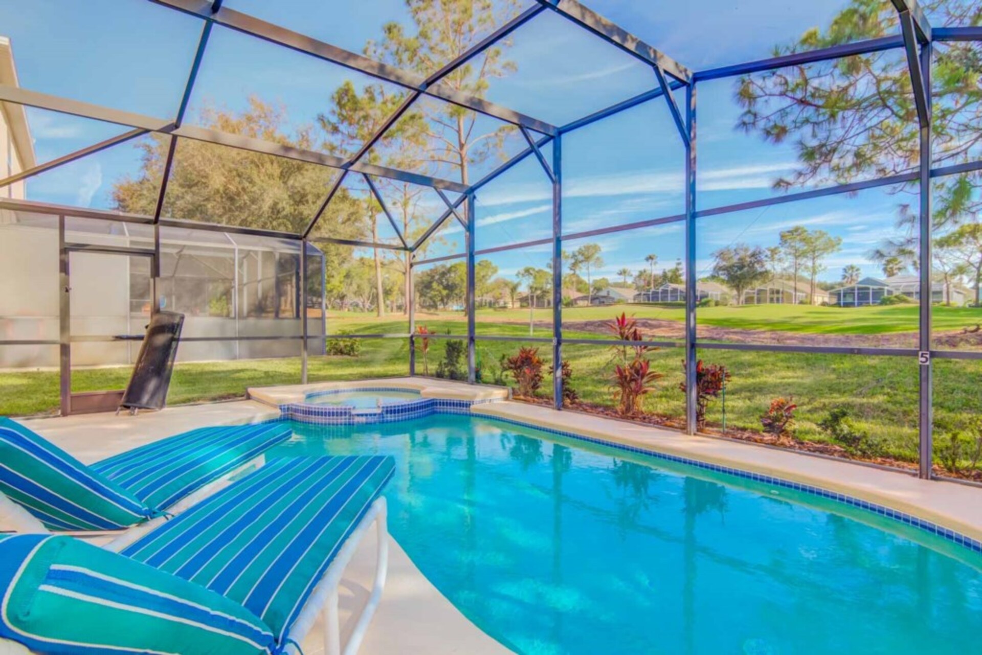 Luxury Villa with Fantastic Private Pool on The Abbey at West Haven, Florida Villa 6094