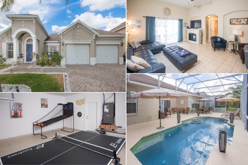 Luxury Villa with Fantastic Private Pool on The Abbey at West Haven, Florida Villa 6138, Davenport, United States