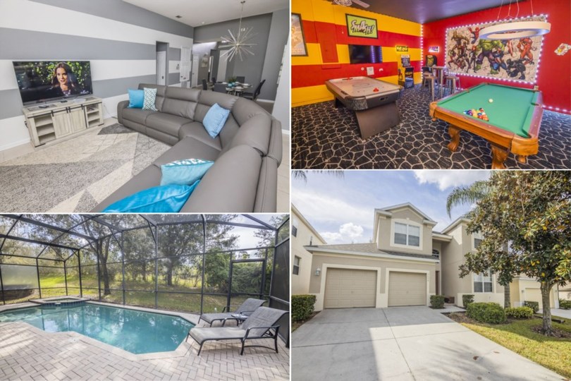 The Ultimate 5 Bedroom Villa on Windsor Hills Resort, Florida Villa 6143, Kissimmee, United States