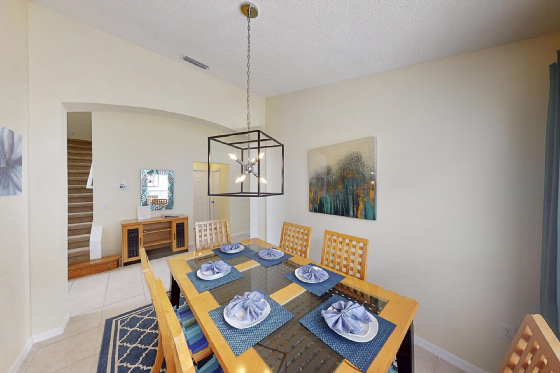 Luxury Contemporary Style Villa on Lake Berkley Resort, Florida Villa 6150