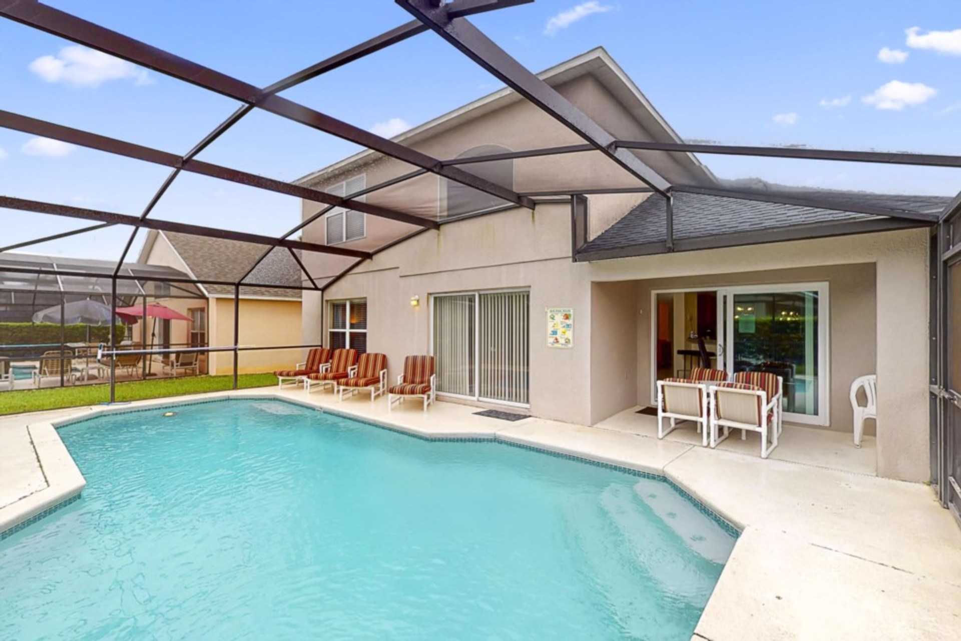 Luxury Contemporary Style Villa on Lake Berkley Resort, Florida Villa 6150