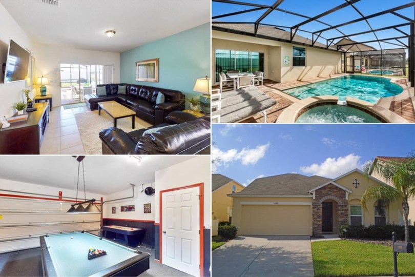 Luxury Villa with Fantastic Private Pool on The Abbey at West Haven, Florida Villa 6151, Davenport, United States