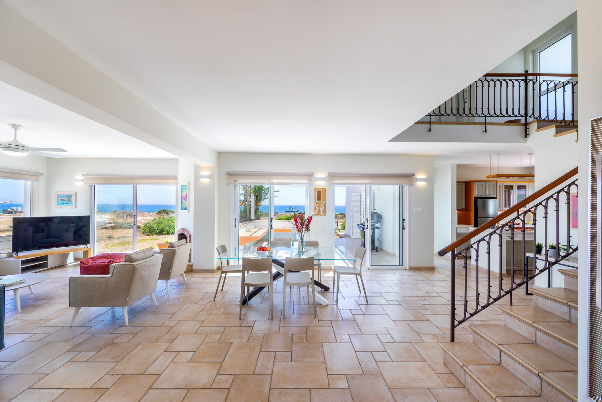 Beachfront Protaras Villa 1031
