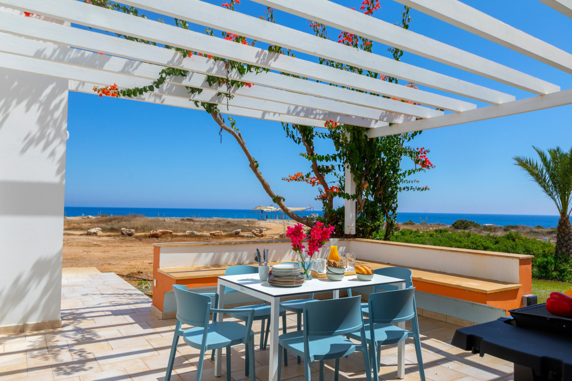 Beachfront Protaras Villa 1031