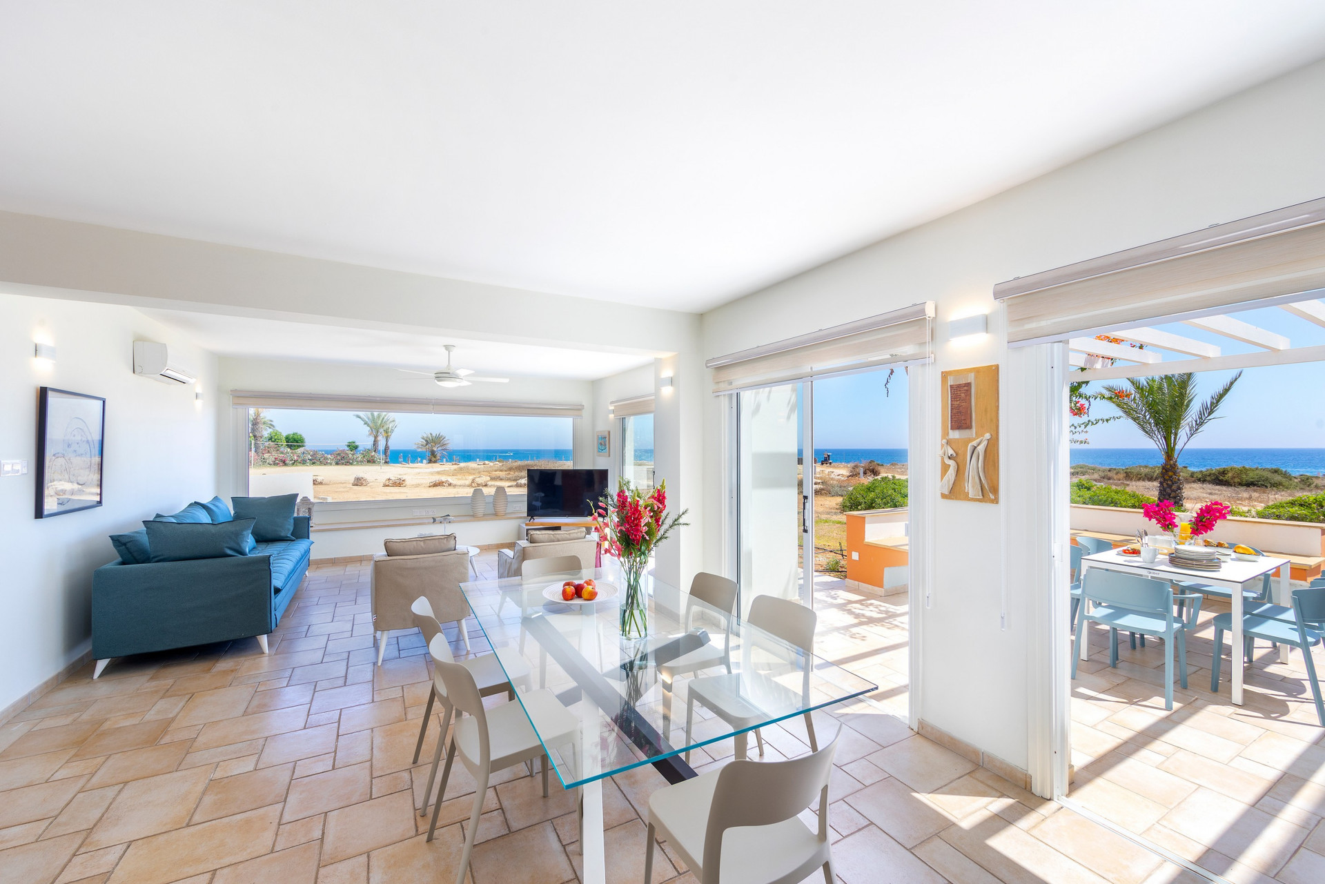 Beachfront Protaras Villa 1031