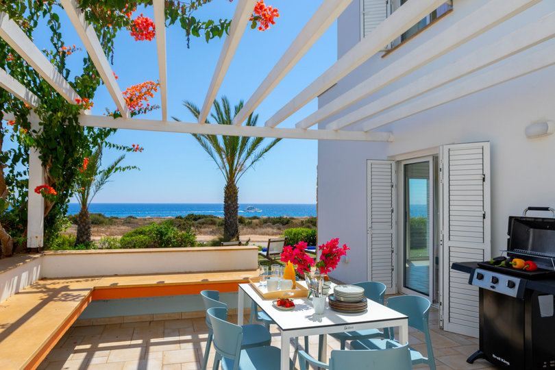 Beachfront Protaras Villa 1031