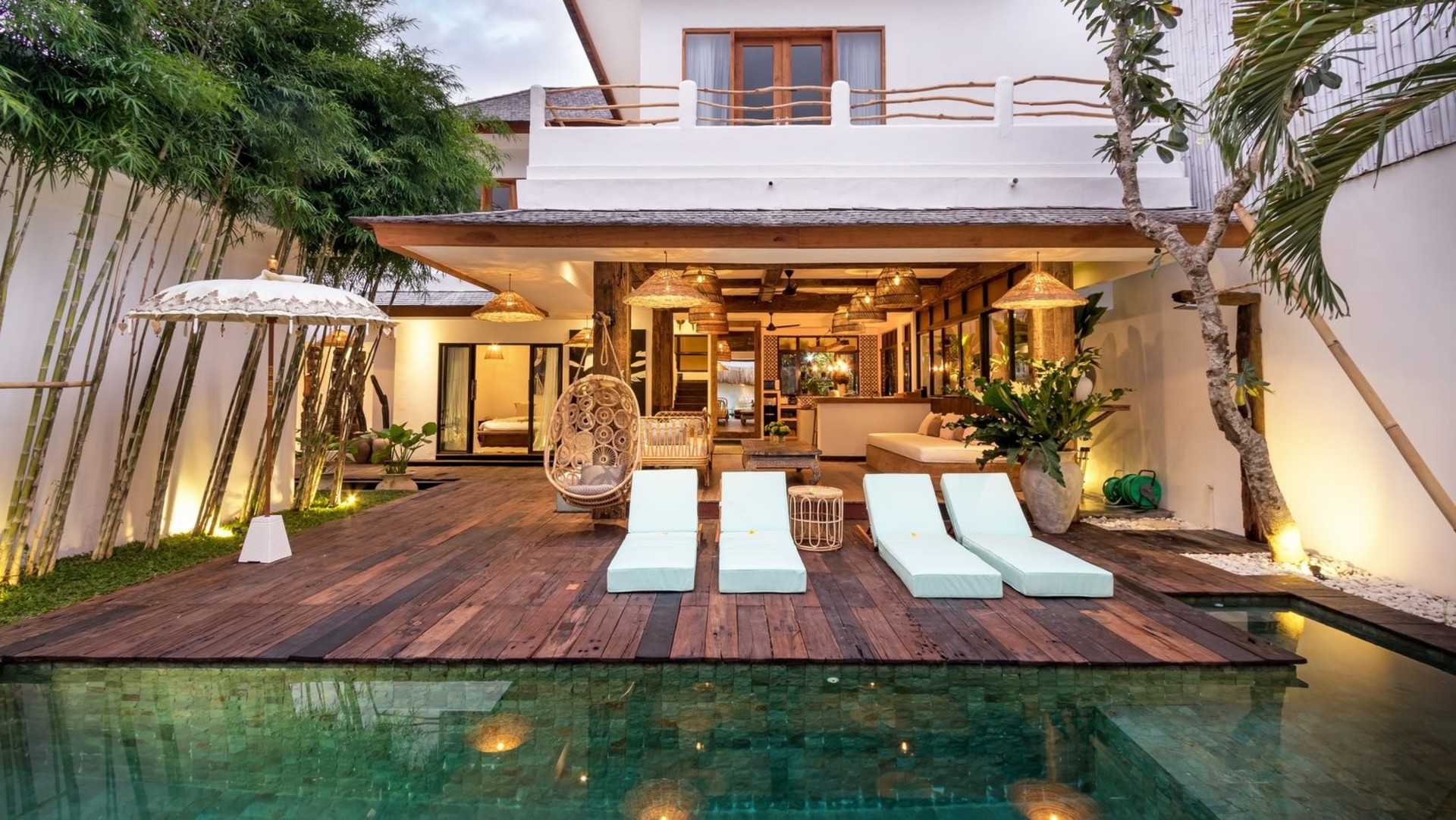 Peaceful 4 Bedroom Vacation Villa With Pool, Bali Villa 2205