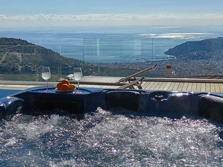 5 Star Villa Summit – Panoramic Mountain & Sea Escape